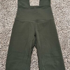 Lululemon Athletica Olive Green Leggings